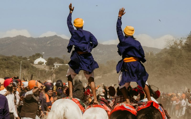 Punjab — Golden Temple and rural fields