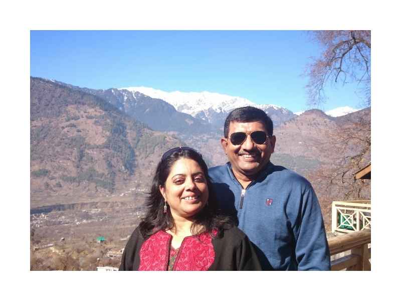 Rajiv and Rajshree — founders of Geranos Getaways